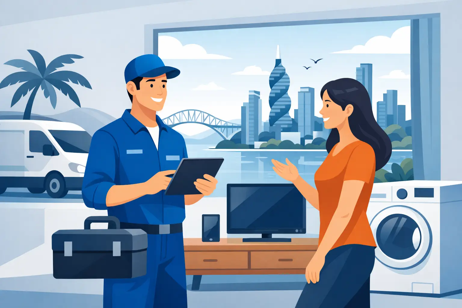 Servicio Samsung a domicilio en Panamá